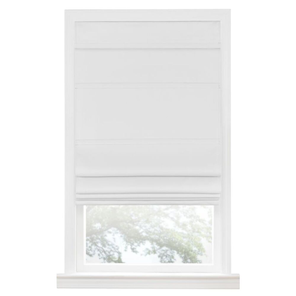 Achim Home Furnishing Cordless Roman 100% Blackout Window Shade 36" W x 64" L,
